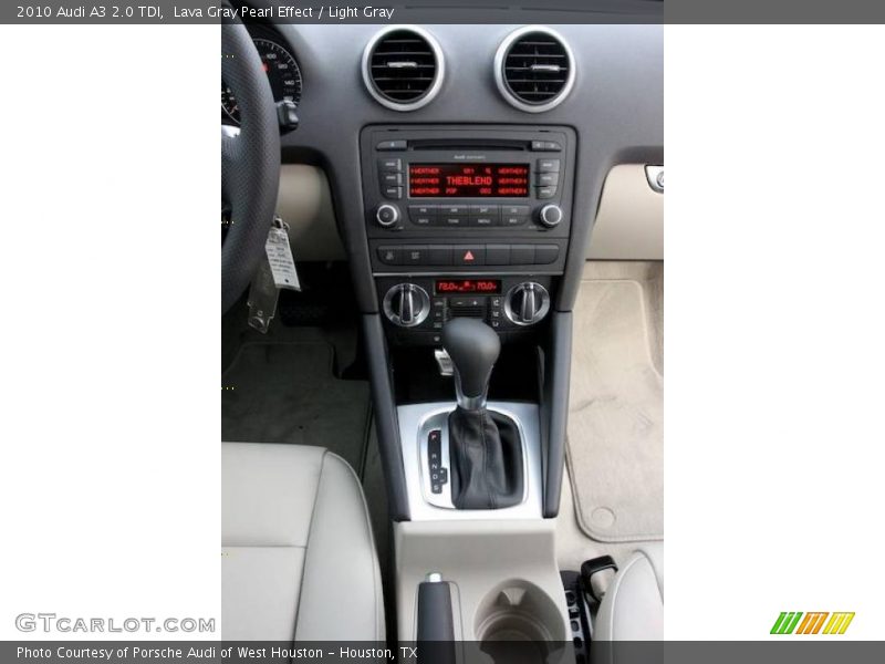 Lava Gray Pearl Effect / Light Gray 2010 Audi A3 2.0 TDI