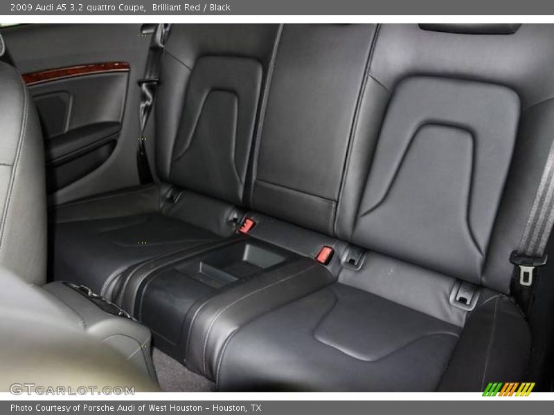 Brilliant Red / Black 2009 Audi A5 3.2 quattro Coupe