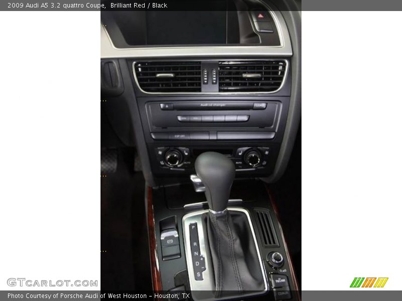 Brilliant Red / Black 2009 Audi A5 3.2 quattro Coupe