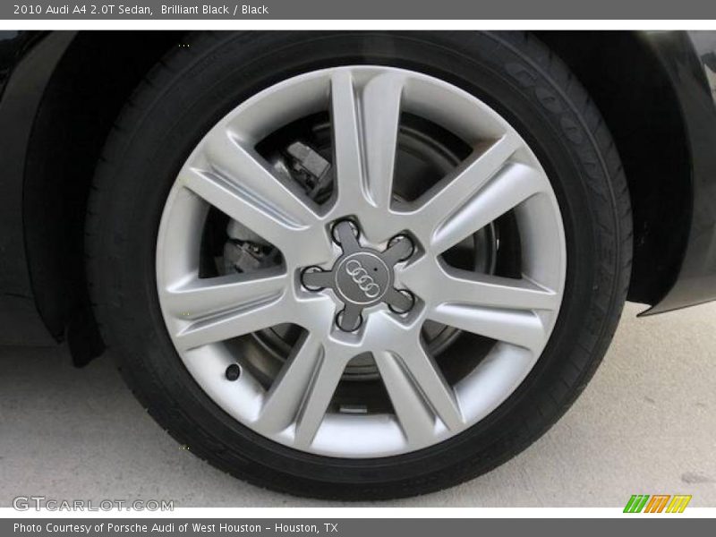Brilliant Black / Black 2010 Audi A4 2.0T Sedan