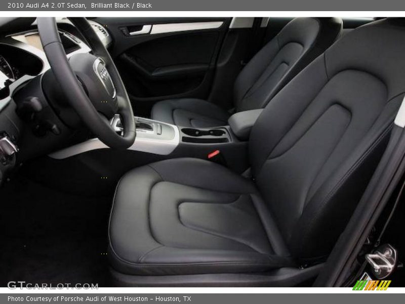 Brilliant Black / Black 2010 Audi A4 2.0T Sedan