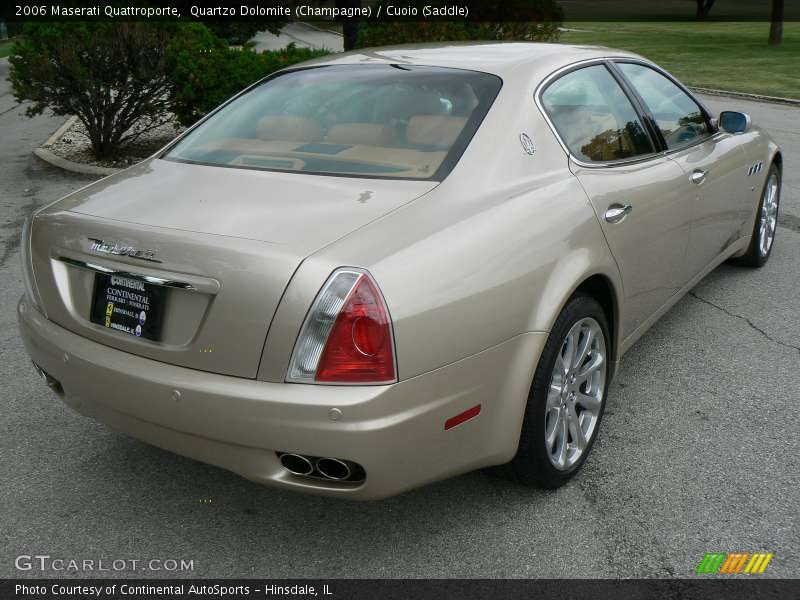 Quartzo Dolomite (Champagne) / Cuoio (Saddle) 2006 Maserati Quattroporte