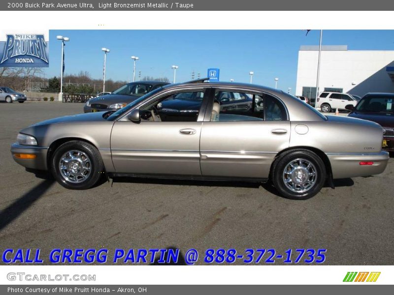 Light Bronzemist Metallic / Taupe 2000 Buick Park Avenue Ultra