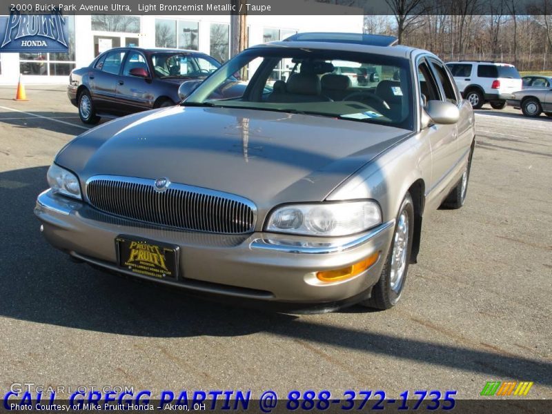 Light Bronzemist Metallic / Taupe 2000 Buick Park Avenue Ultra