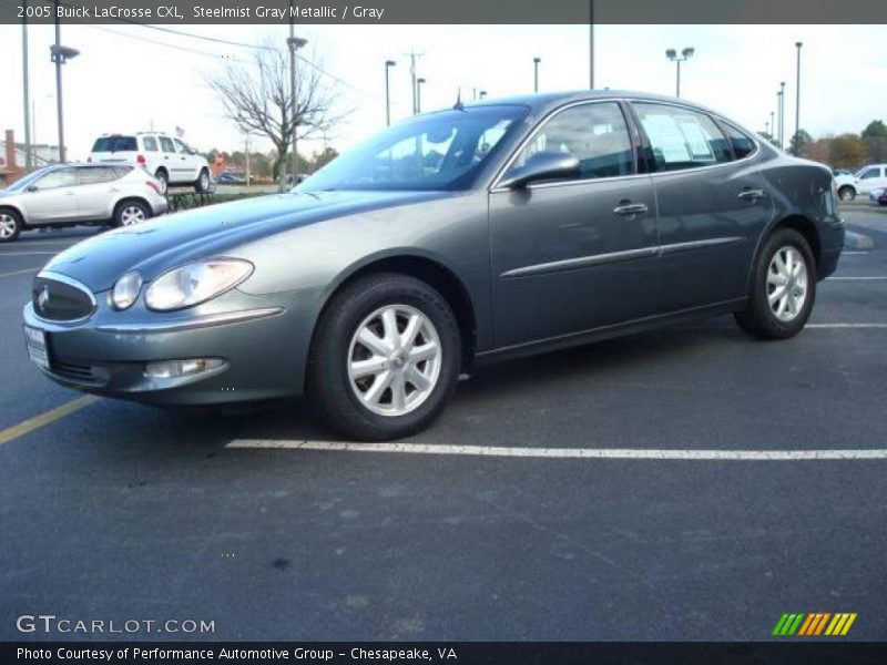 Steelmist Gray Metallic / Gray 2005 Buick LaCrosse CXL