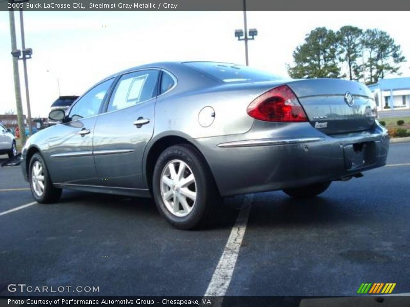 Steelmist Gray Metallic / Gray 2005 Buick LaCrosse CXL