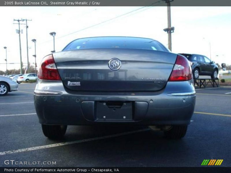 Steelmist Gray Metallic / Gray 2005 Buick LaCrosse CXL