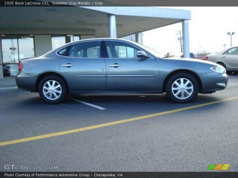 Steelmist Gray Metallic / Gray 2005 Buick LaCrosse CXL