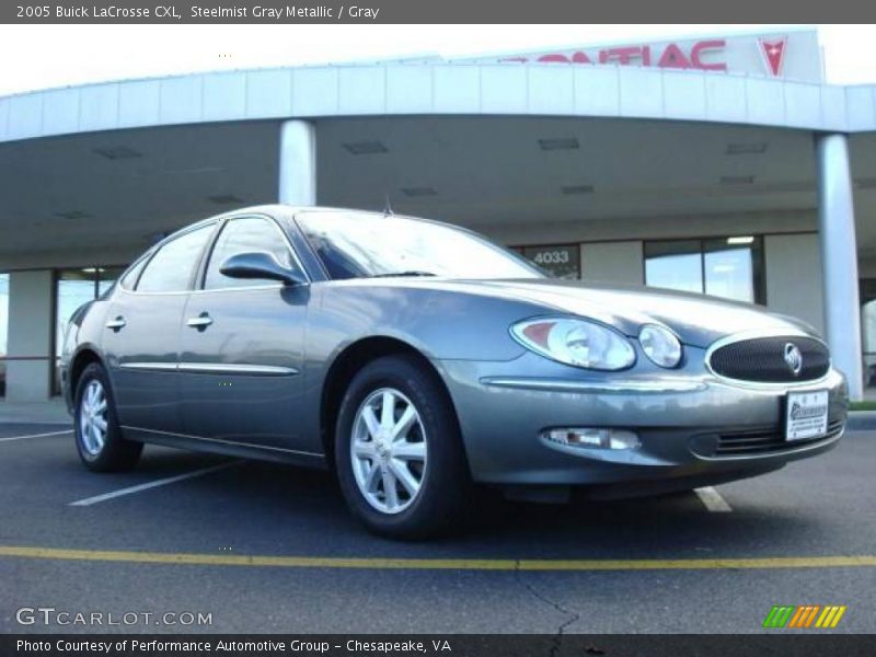 Steelmist Gray Metallic / Gray 2005 Buick LaCrosse CXL