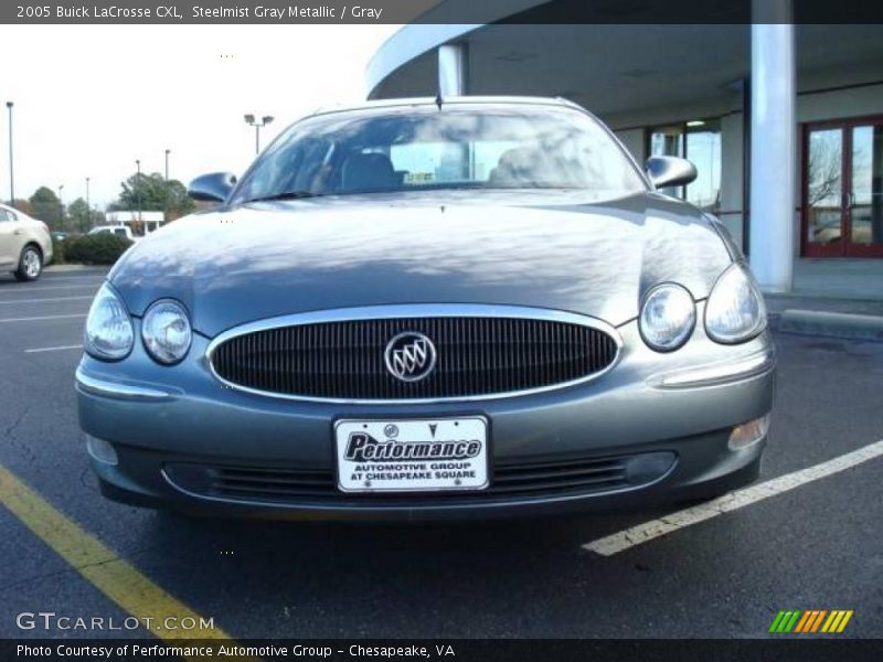 Steelmist Gray Metallic / Gray 2005 Buick LaCrosse CXL