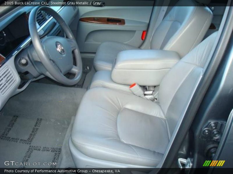 Steelmist Gray Metallic / Gray 2005 Buick LaCrosse CXL