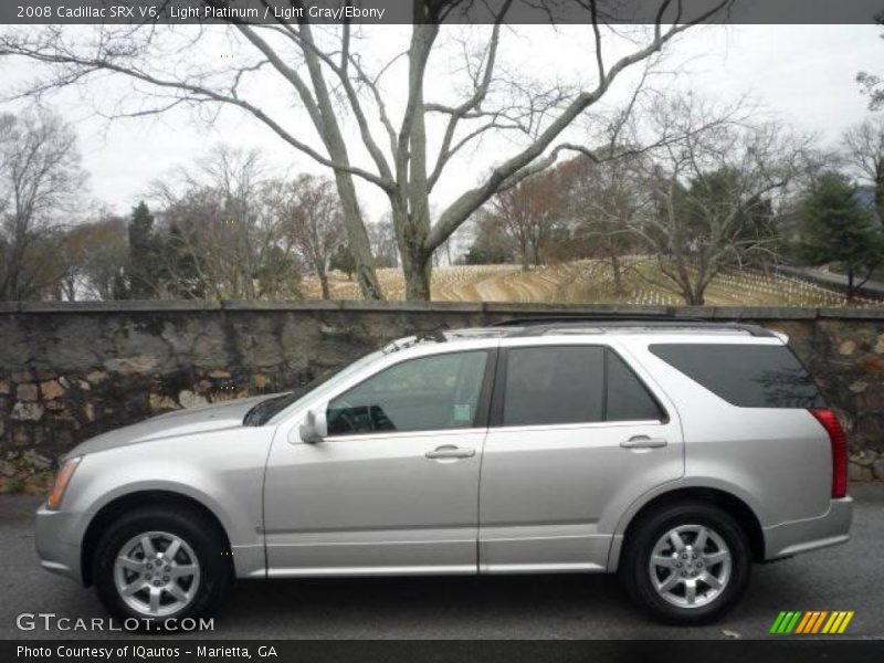 Light Platinum / Light Gray/Ebony 2008 Cadillac SRX V6