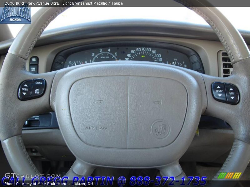 Light Bronzemist Metallic / Taupe 2000 Buick Park Avenue Ultra