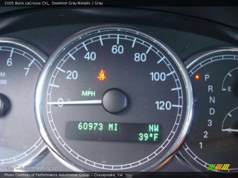 Steelmist Gray Metallic / Gray 2005 Buick LaCrosse CXL