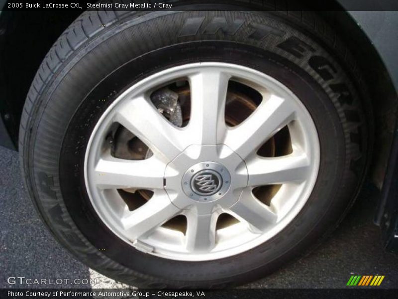 Steelmist Gray Metallic / Gray 2005 Buick LaCrosse CXL