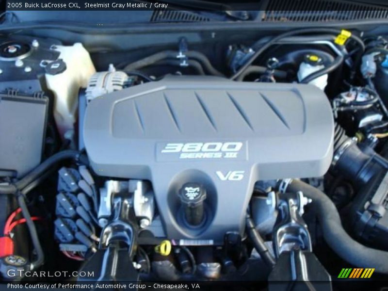 Steelmist Gray Metallic / Gray 2005 Buick LaCrosse CXL