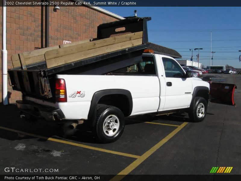 Summit White / Graphite 2002 Chevrolet Silverado 2500 Regular Cab 4x4