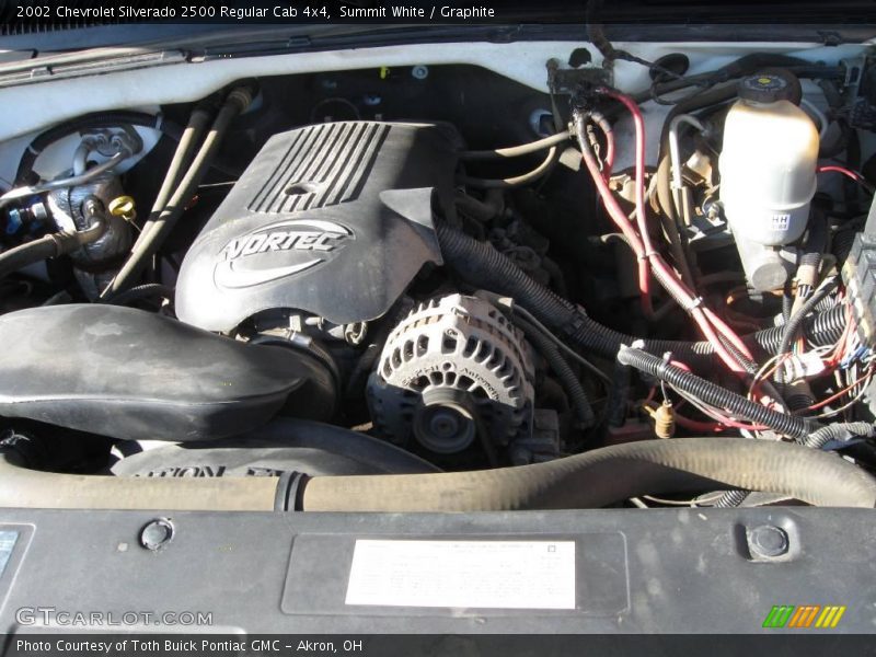 Summit White / Graphite 2002 Chevrolet Silverado 2500 Regular Cab 4x4