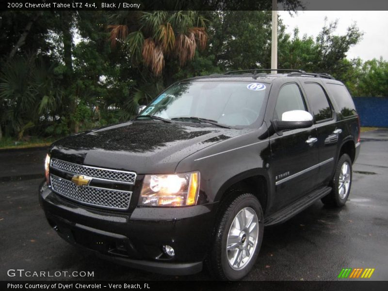 Black / Ebony 2009 Chevrolet Tahoe LTZ 4x4