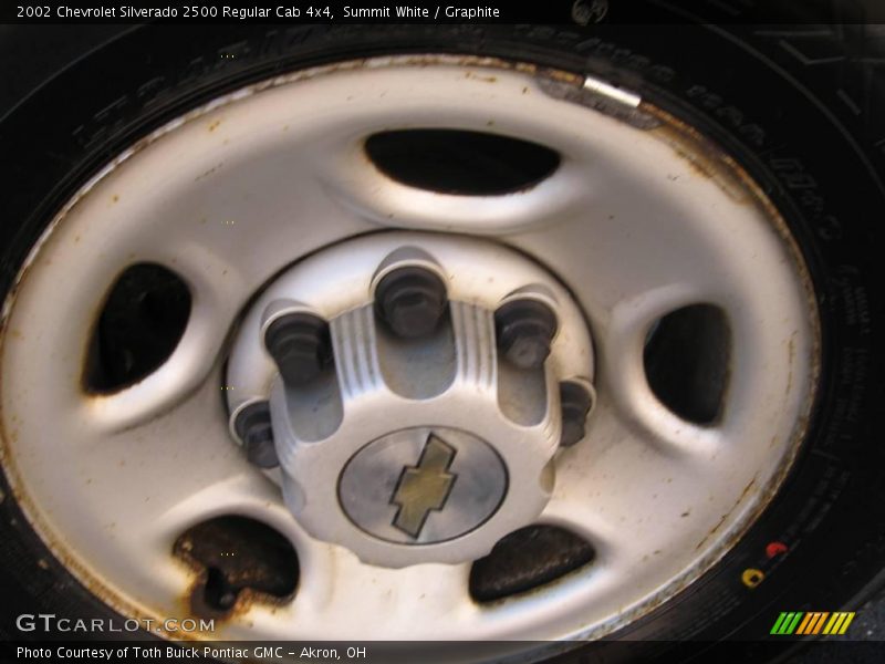 Summit White / Graphite 2002 Chevrolet Silverado 2500 Regular Cab 4x4