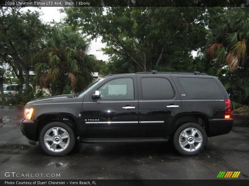 Black / Ebony 2009 Chevrolet Tahoe LTZ 4x4