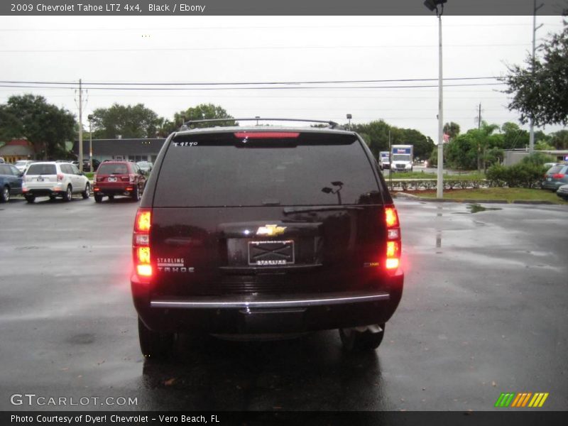 Black / Ebony 2009 Chevrolet Tahoe LTZ 4x4