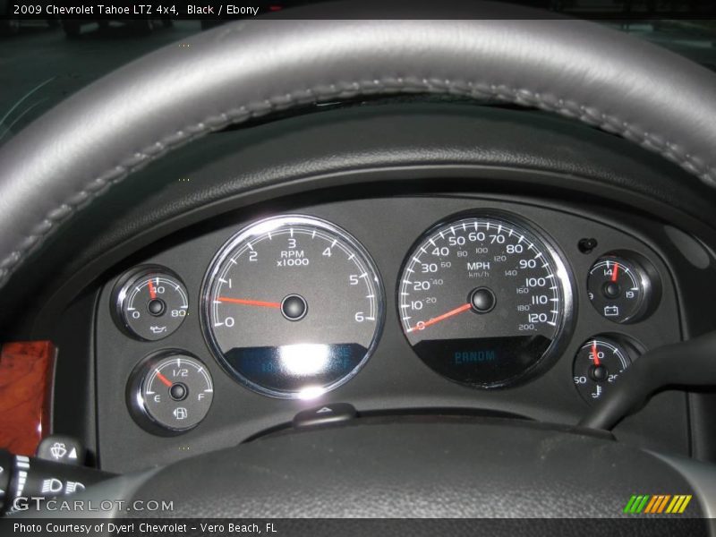 Black / Ebony 2009 Chevrolet Tahoe LTZ 4x4