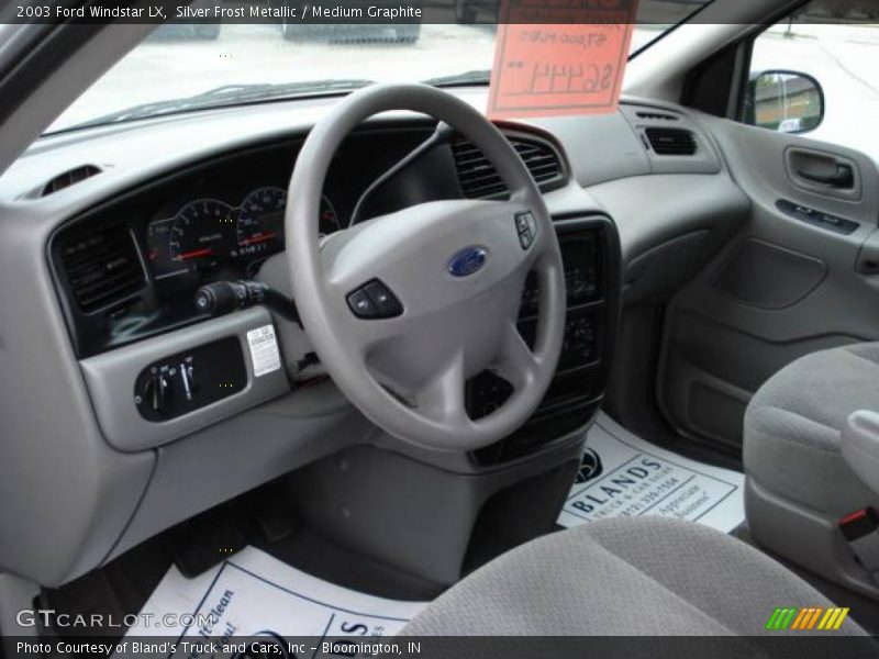 Silver Frost Metallic / Medium Graphite 2003 Ford Windstar LX