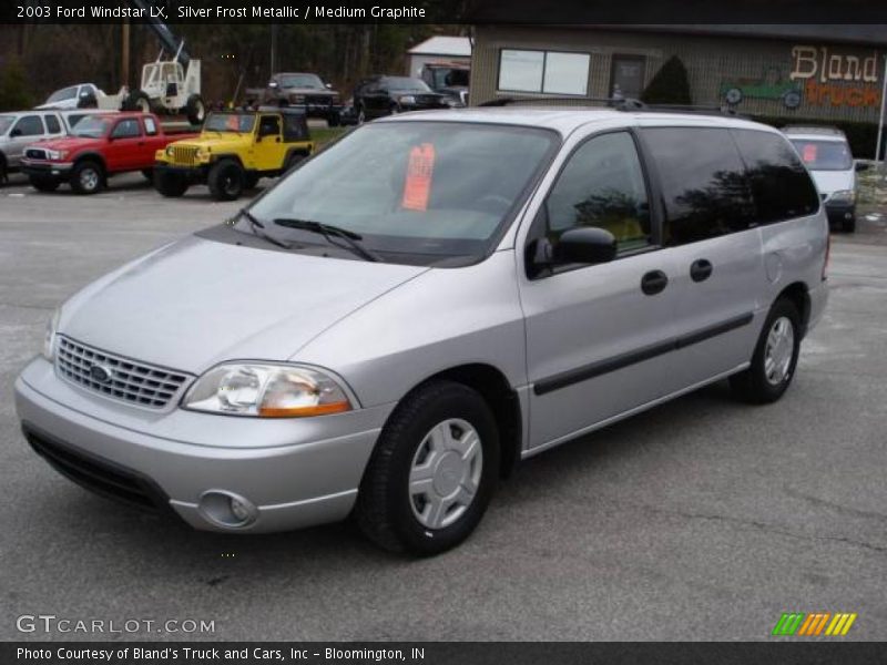 Silver Frost Metallic / Medium Graphite 2003 Ford Windstar LX