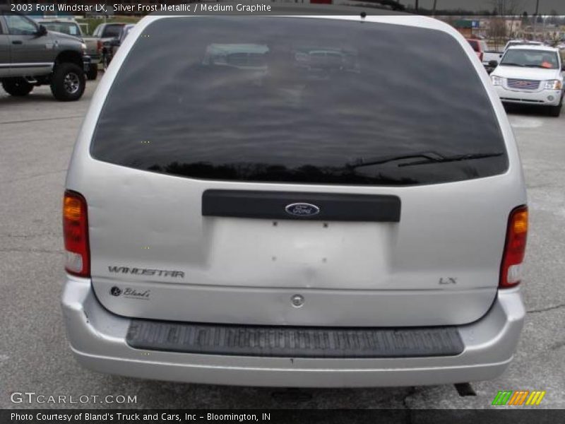 Silver Frost Metallic / Medium Graphite 2003 Ford Windstar LX