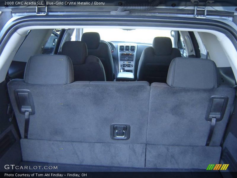 Blue-Gold Crystal Metallic / Ebony 2008 GMC Acadia SLE