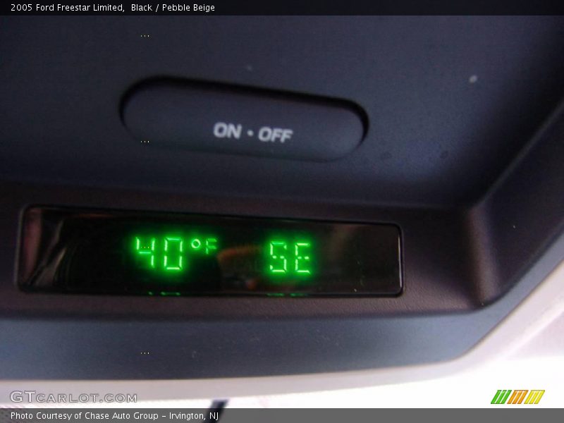 Black / Pebble Beige 2005 Ford Freestar Limited
