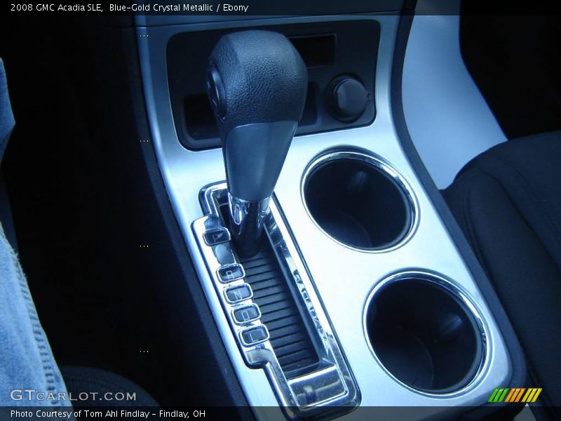 Blue-Gold Crystal Metallic / Ebony 2008 GMC Acadia SLE