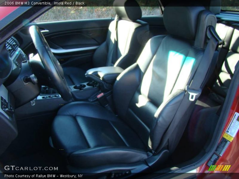 Imola Red / Black 2006 BMW M3 Convertible