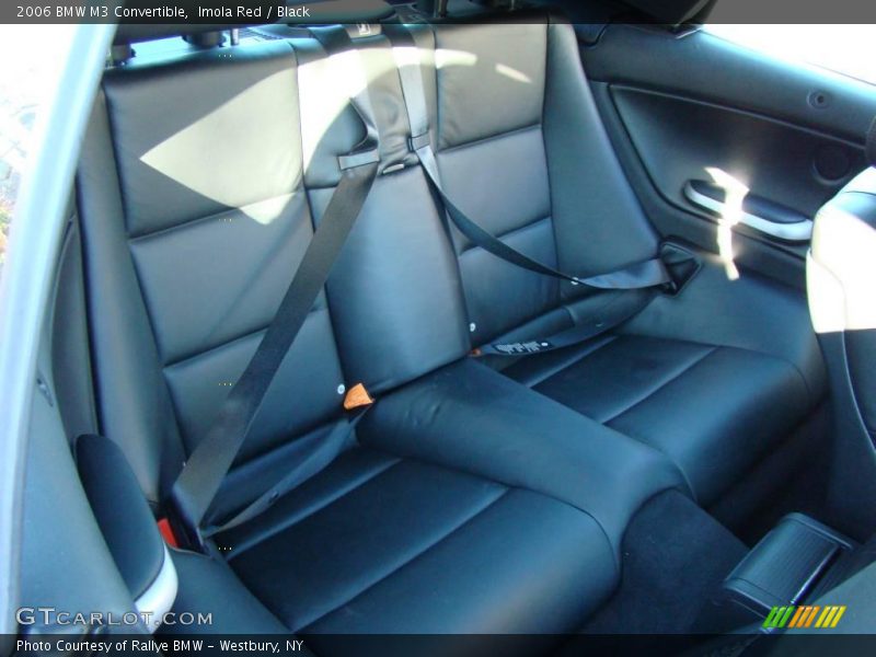 Imola Red / Black 2006 BMW M3 Convertible