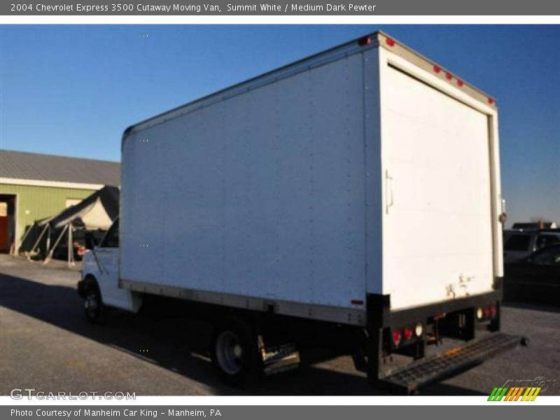 Summit White / Medium Dark Pewter 2004 Chevrolet Express 3500 Cutaway Moving Van