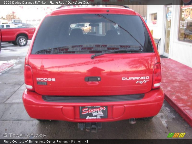Flame Red / Dark Slate Gray 2003 Dodge Durango R/T 4x4