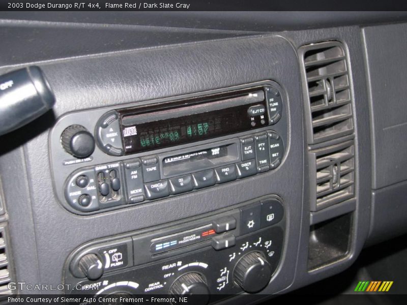 Flame Red / Dark Slate Gray 2003 Dodge Durango R/T 4x4