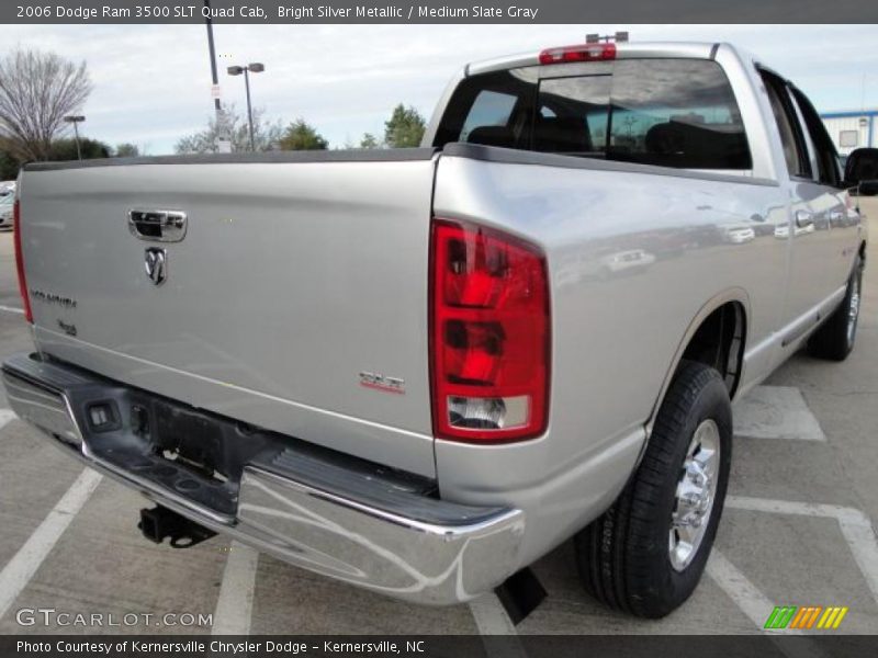 Bright Silver Metallic / Medium Slate Gray 2006 Dodge Ram 3500 SLT Quad Cab