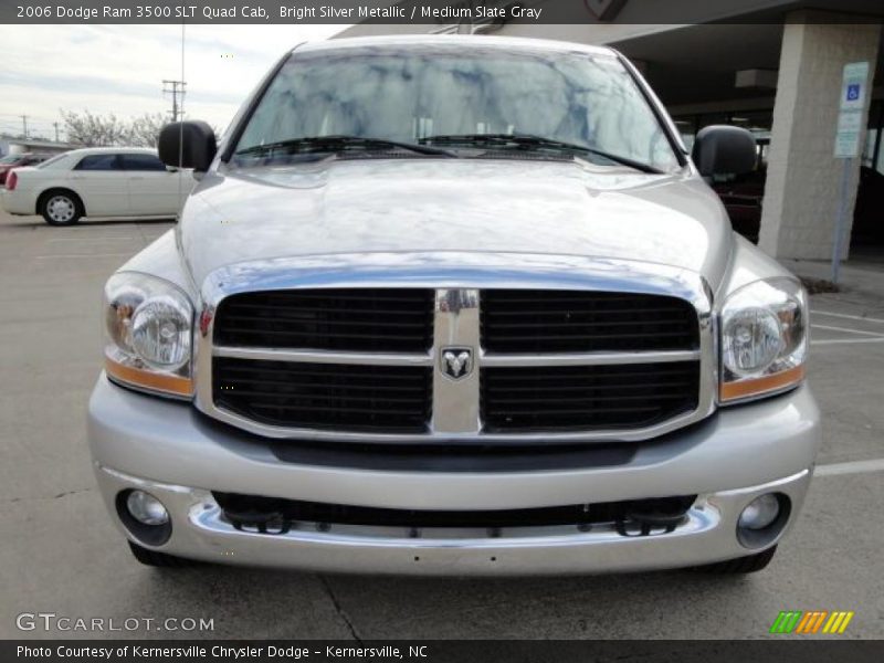 Bright Silver Metallic / Medium Slate Gray 2006 Dodge Ram 3500 SLT Quad Cab