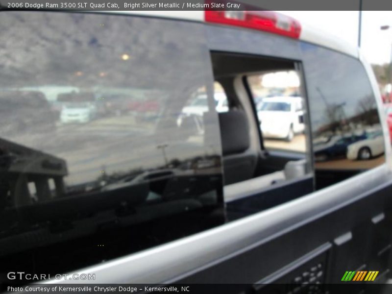Bright Silver Metallic / Medium Slate Gray 2006 Dodge Ram 3500 SLT Quad Cab