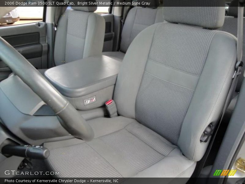 Bright Silver Metallic / Medium Slate Gray 2006 Dodge Ram 3500 SLT Quad Cab