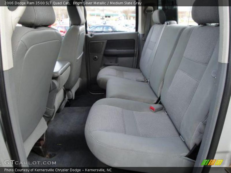 Bright Silver Metallic / Medium Slate Gray 2006 Dodge Ram 3500 SLT Quad Cab