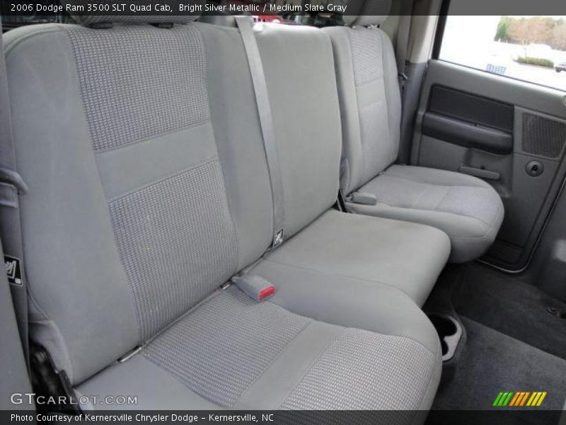 Bright Silver Metallic / Medium Slate Gray 2006 Dodge Ram 3500 SLT Quad Cab