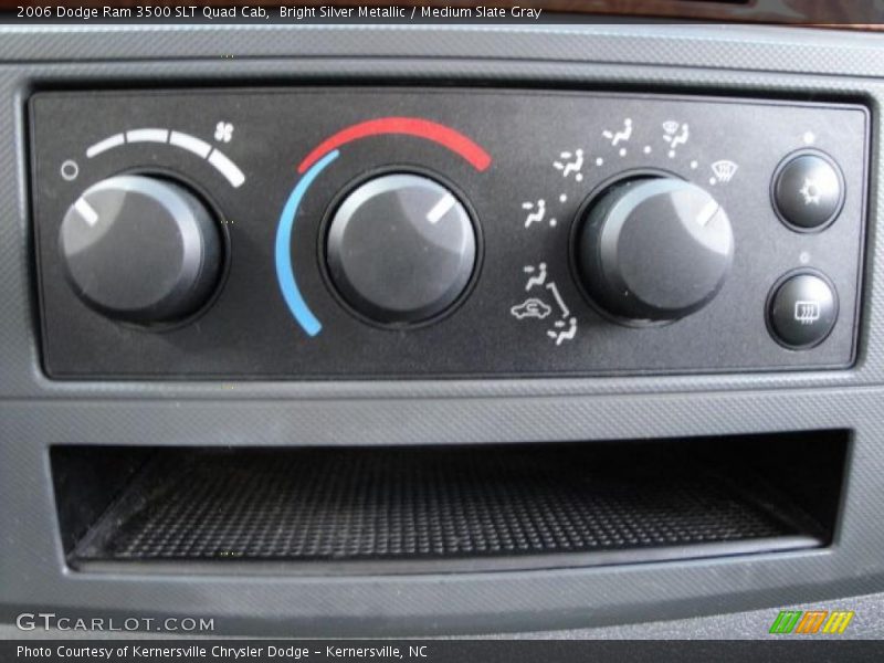 Bright Silver Metallic / Medium Slate Gray 2006 Dodge Ram 3500 SLT Quad Cab