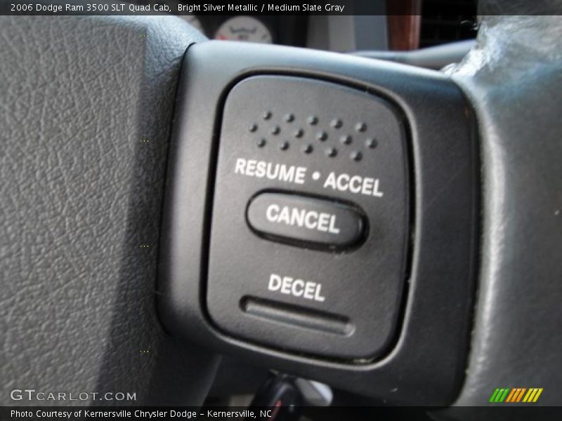 Bright Silver Metallic / Medium Slate Gray 2006 Dodge Ram 3500 SLT Quad Cab
