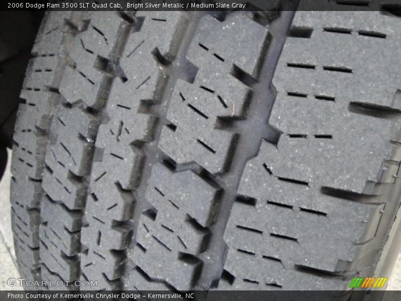 Bright Silver Metallic / Medium Slate Gray 2006 Dodge Ram 3500 SLT Quad Cab