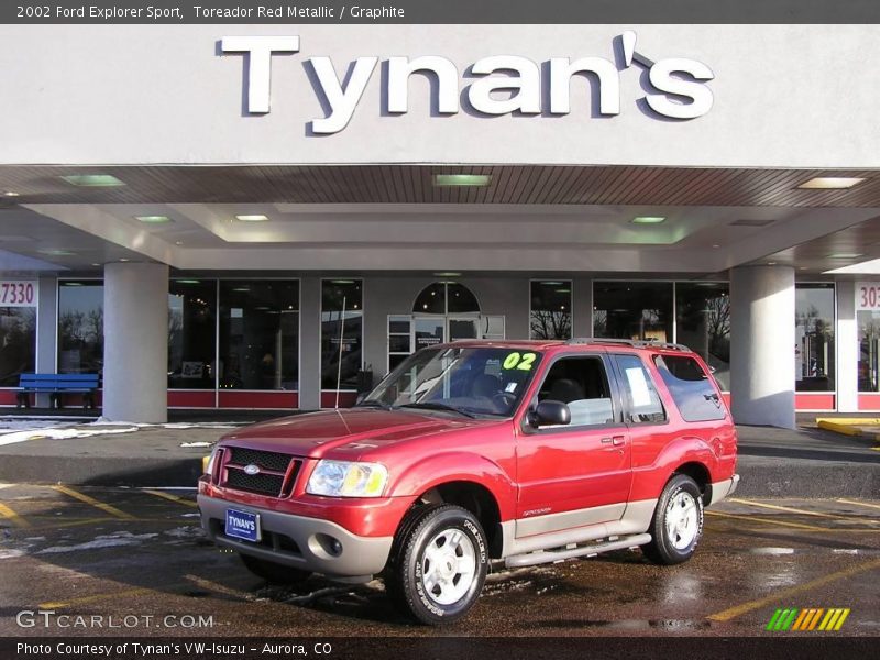 Toreador Red Metallic / Graphite 2002 Ford Explorer Sport