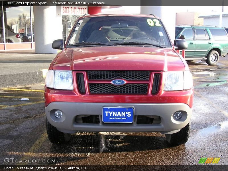 Toreador Red Metallic / Graphite 2002 Ford Explorer Sport