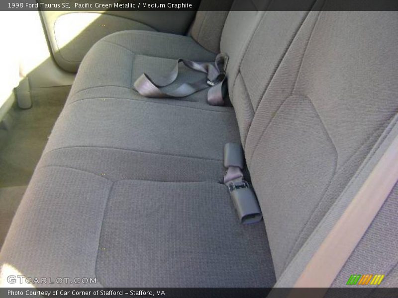 Pacific Green Metallic / Medium Graphite 1998 Ford Taurus SE